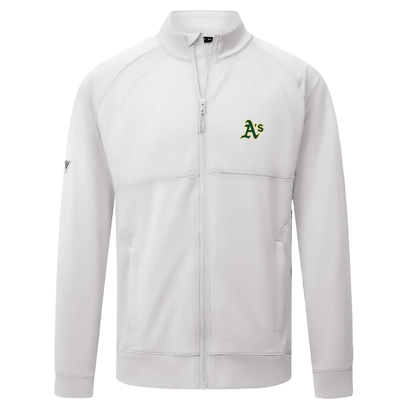 Veste entièrement zippée blanche Athletics Form Insignia 2.0 pour homme de Levelwear