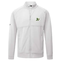 Veste entièrement zippée blanche Athletics Form Insignia 2.0 pour homme de Levelwear