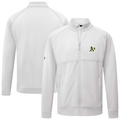 Veste entièrement zippée blanche Athletics Form Insignia 2.0 pour homme de Levelwear