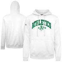 Sweat à capuche carreaux blanc Levelwear Athletics St. Patrick's Day Podium pour homme