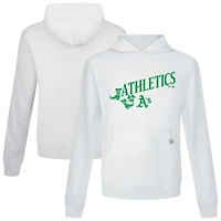Sweat à capuche blanc pour homme Levelwear Athletics St. Patrick's Day Relay Boots