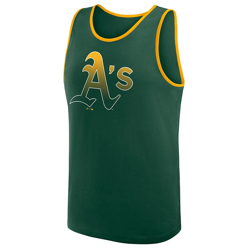 Débardeur Athletics Unmatched Success pour homme avec logo vert