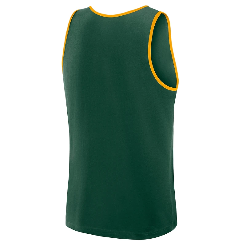 Men's Logo Athletic Green Athletics Unmatched Success Tank Top