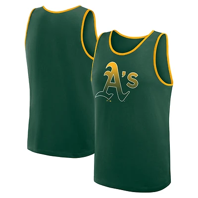 Men's Logo Athletic Green Athletics Unmatched Success Tank Top