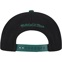 Men's Mitchell & Ness Black Oakland Athletics Rise Up Snapback Hat