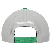 Casquette snapback basique Mitchell & Ness grise Oakland Athletics Cooperstown Collection pour homme