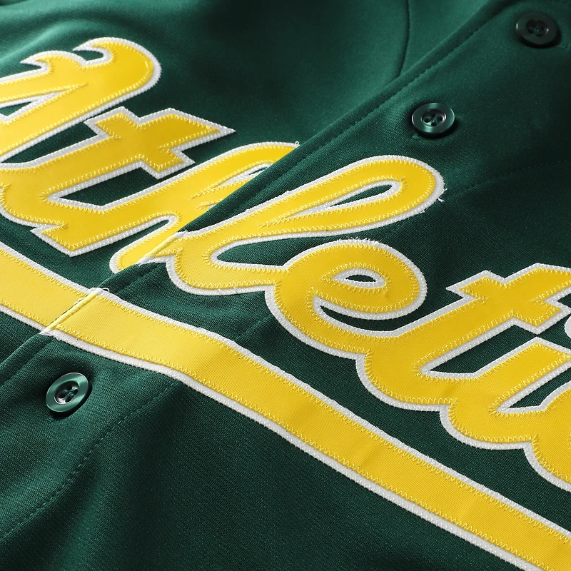 Men's Mitchell & Ness Mark McGwire Green Athletics 1997 Cooperstown Collection Authentic Jersey