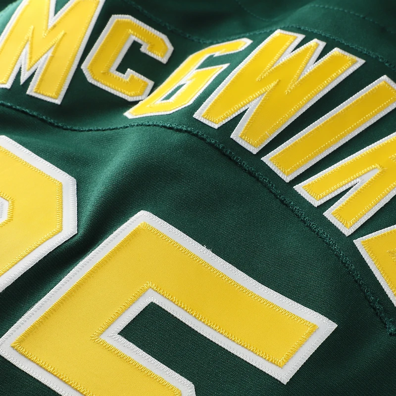 Maillot authentique Mitchell & Ness Mark McGwire Green Athletics 1997 Cooperstown Collection pour homme