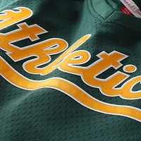 Men's Mitchell & Ness Rickey Henderson Green Athletics Authentic Batting Practice Jersey