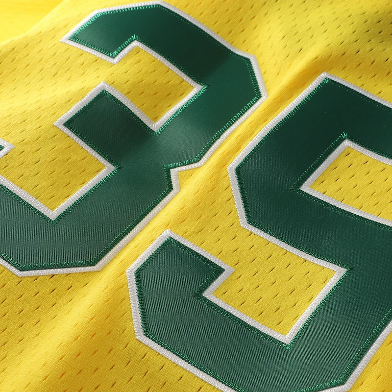 Men's Mitchell & Ness Rickey Henderson Yellow Athletics Authentic Batting Practice Jersey