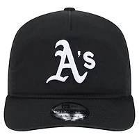 Men's New Era  Black/White Athletics 19TWENTY Adjustable Hat