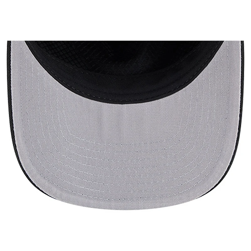 Men's New Era  Black/White Athletics 19TWENTY Adjustable Hat