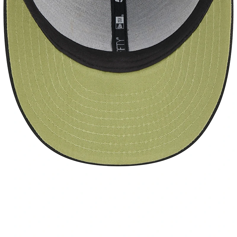 Men's New Era Black Athletics 2024 Armed Forces Day Low Profile 59FIFTY Fitted Hat