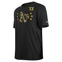 T-shirt noir Athletics 2024 Armed Forces Day de New Era pour homme