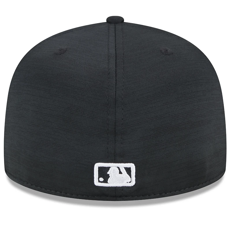 Men's New Era Black Athletics 2024 Clubhouse 59FIFTY Fitted Hat