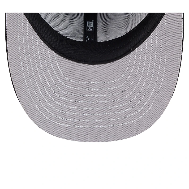 Men's New Era Black Athletics Americana Bald Eagle Pre-Curved 59FIFTY Fitted Hat