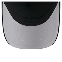 Men's New Era Black Athletics City Initial 9FORTY A-Frame M-Crown Adjustable Trucker Hat