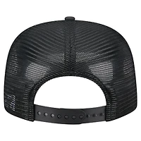 Men's New Era  Black Athletics Gummy Golfer Trucker Adjustable Hat