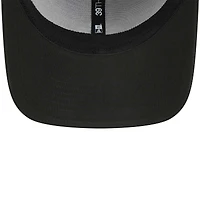 Men's New Era Black Athletics Logo 39THIRTY Flex Hat