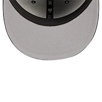 Men's New Era Black Athletics Logo 59FIFTY Fitted Hat