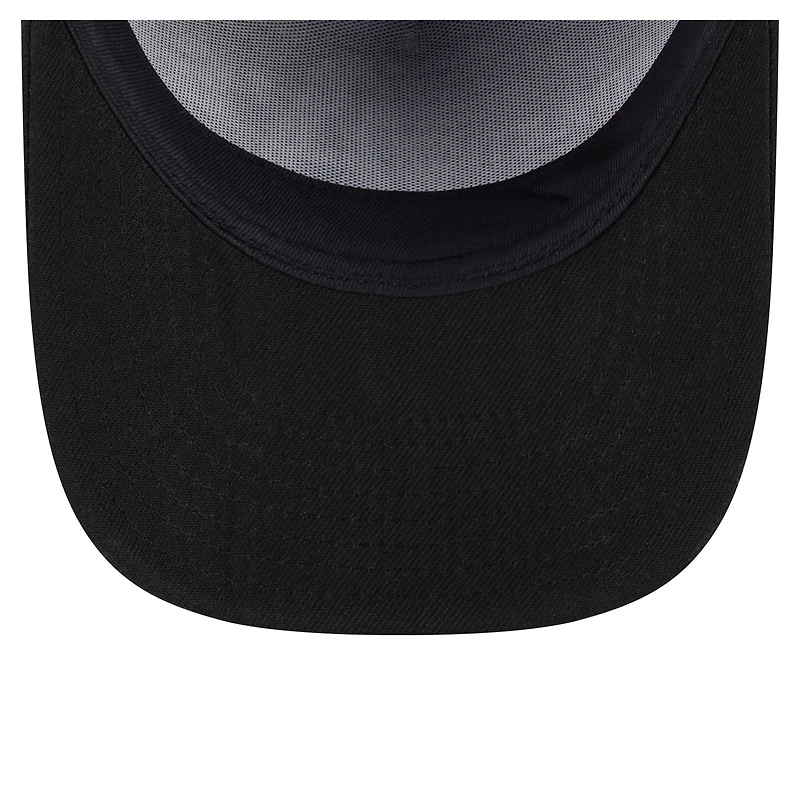 Men's New Era  Black Athletics Motion A-Frame 9FIFTY Snapback Hat