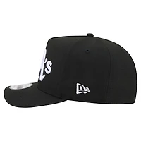 Men's New Era  Black Athletics Motion A-Frame 9FIFTY Snapback Hat