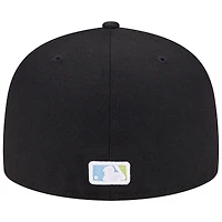 Men's New Era Black Athletics Multi-Color Pack 59FIFTY Fitted Hat