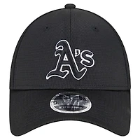 Men's New Era Black Athletics Pivot 9FORTY Adjustable Hat