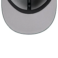 Men's New Era Black Athletics Shadow Stitch 59FIFTY Fitted Hat