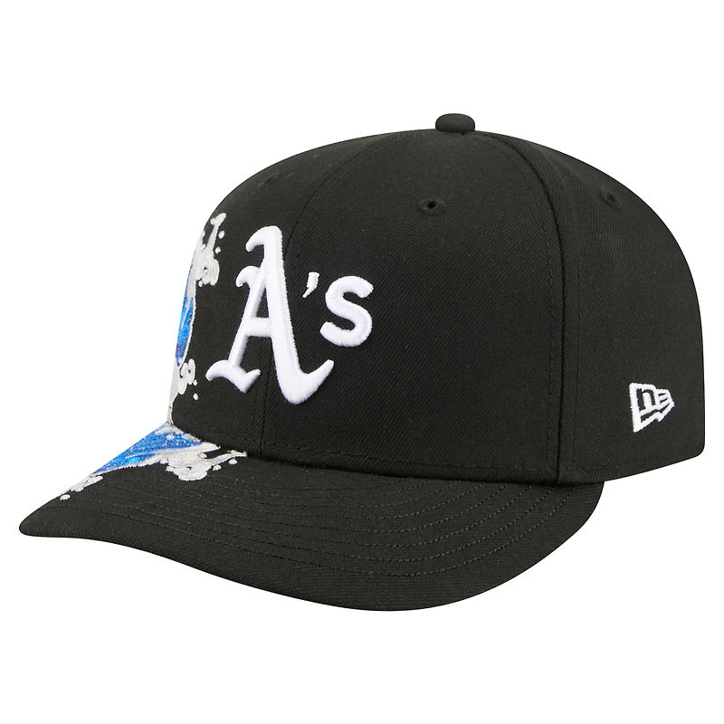 Men's New Era Black Athletics Surf 59FIFTY Fitted Hat