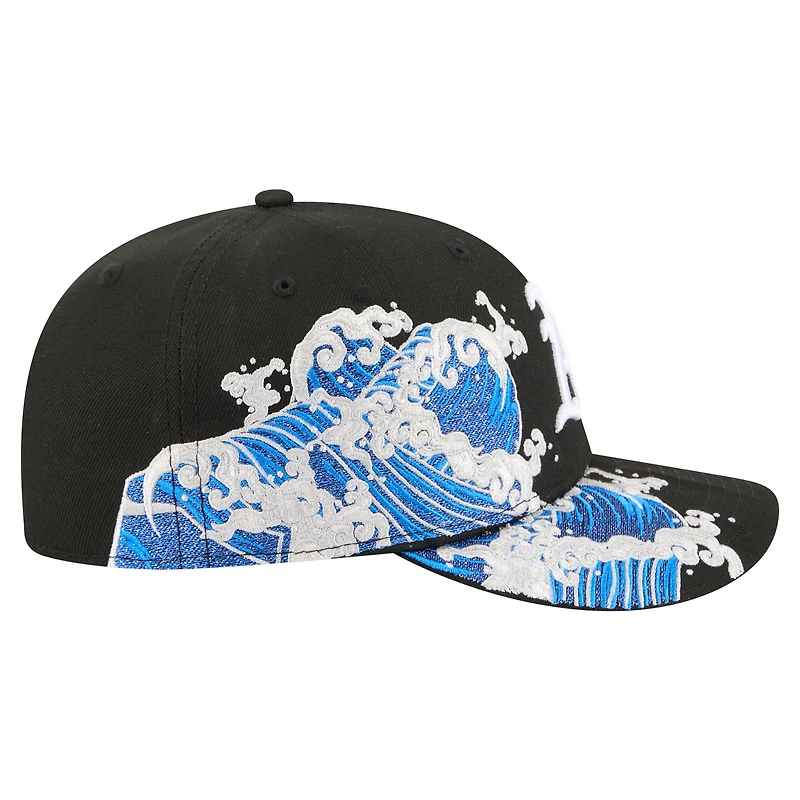 Men's New Era Black Athletics Surf 59FIFTY Fitted Hat