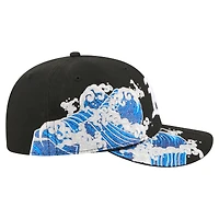 Men's New Era  Black Athletics Surf 59FIFTY Fitted Hat
