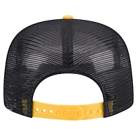 Men's New Era Black Athletics Throwback Meshback Golfer Hat