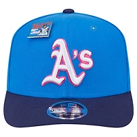 Men's New Era Blue/Navy Athletics 2024 Big League Chew Flavor Pack 9SEVENTY Adjustable Hat