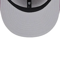 Men's New Era Brown/Purple Athletics Color Pack Two-Tone 9FIFTY Snapback Hat