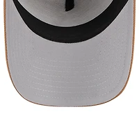 Men's New Era Brown Athletics A-Frame Trucker 9FORTY Adjustable Hat