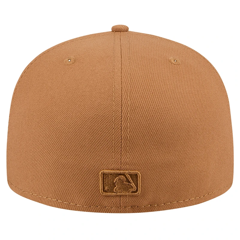 Men's New Era Brown Athletics Color Pack 59FIFTY Fitted Hat