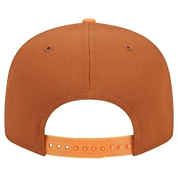 Men's New Era Brown Athletics Spring Color Two-Tone 9FIFTY Snapback Hat