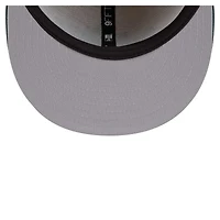 Men's New Era Cream/Green Athletics Team Art 9FIFTY Snapback Hat