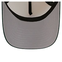 Casquette ajustée New Era Athletics crème pour homme, modèle A-Frame chromé 59FORTY