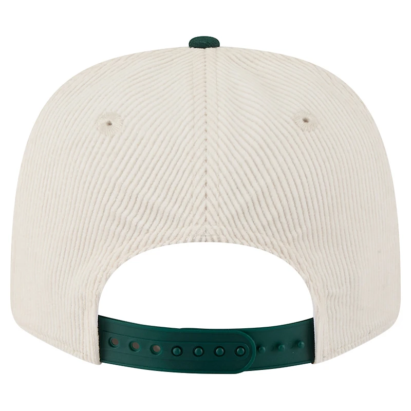 Casquette ajustable New Era Athletics Loyal 9SEVENTY pour homme, couleur crème