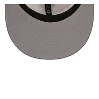 Casquette snapback New Era Athletics oversize crème pour homme, modèle 9FIFTY.