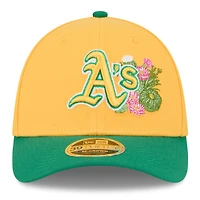 Men's New Era  Gold/Green Athletics 2026 Spring Training M-Crown 39THIRTY Flex Hat
