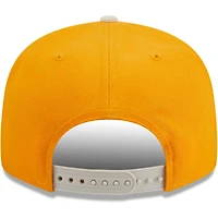 Men's New Era Gold Athletics Tiramisu 9FIFTY Snapback Hat