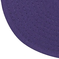 Men's New Era Gray/Peach Athletics 1987 MLB All-Star Game Purple Undervisor 59FIFTY Fitted Hat