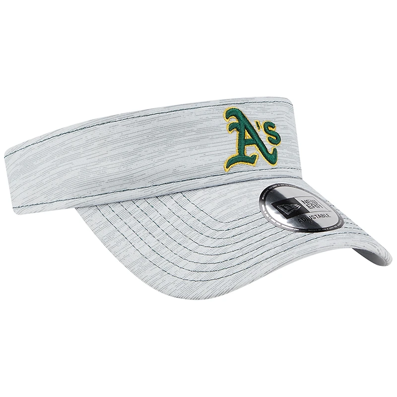 Visière ajustable Athletics grise New Era pour homme