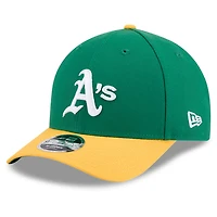 Men's New Era Green/Gold Athletics Baseball Hall of Fame 9FORTY M-Crown Adjustable Hat