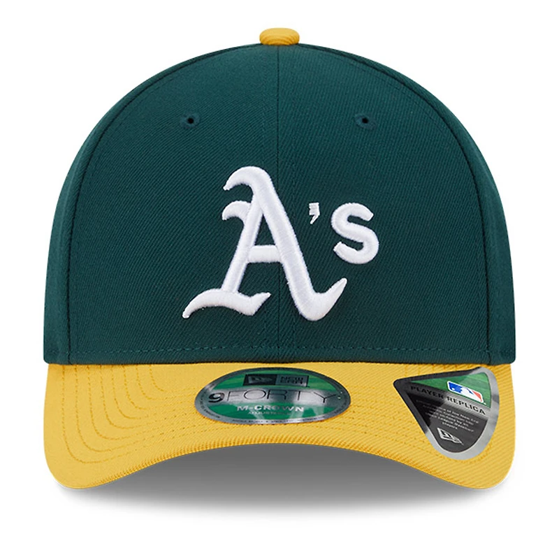 Men's New Era  Green/Gold Athletics Player Replica 9FORTY Adjustable Hat