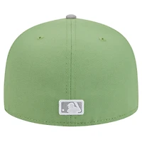 Men's New Era Green/Gray Athletics Two-Tone Color Pack 59FIFTY Fitted Hat