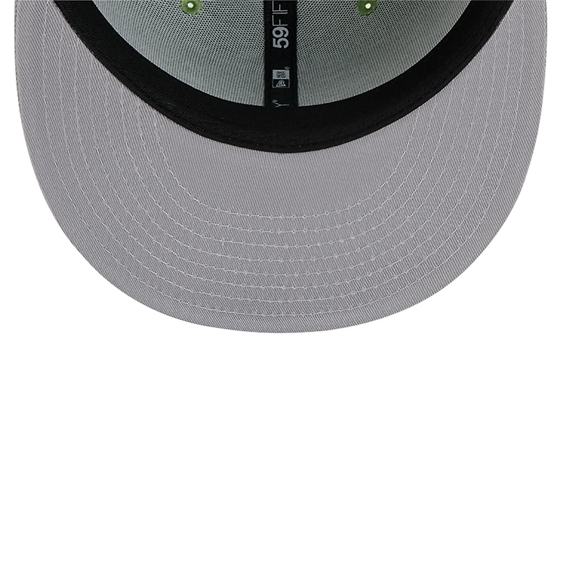 Men's New Era Green/Gray Athletics Two-Tone Color Pack 59FIFTY Fitted Hat